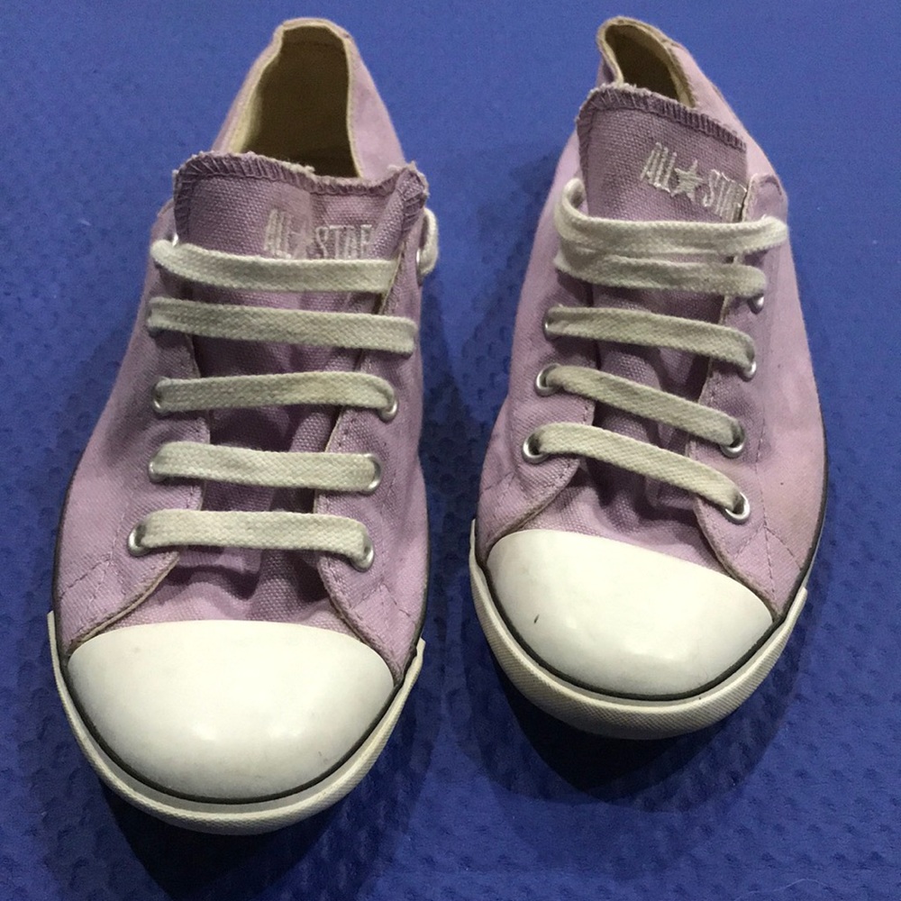 Lavender Converse All Stars